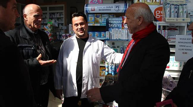 Esnaflar, Başkan İbrahim Uyan’ı Bağrına Bastı