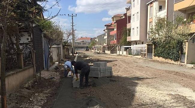 Ergene’de Yol Çalışmaları Devam Ediyor