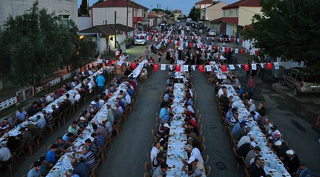 Ergene’de Ramazan Ayında Sevgi Sofralarında Buluşuyoruz