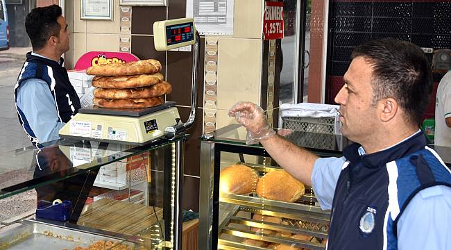 Fırınlarda Gramaj ve Fiyat Denetimleri Devam Ediyor