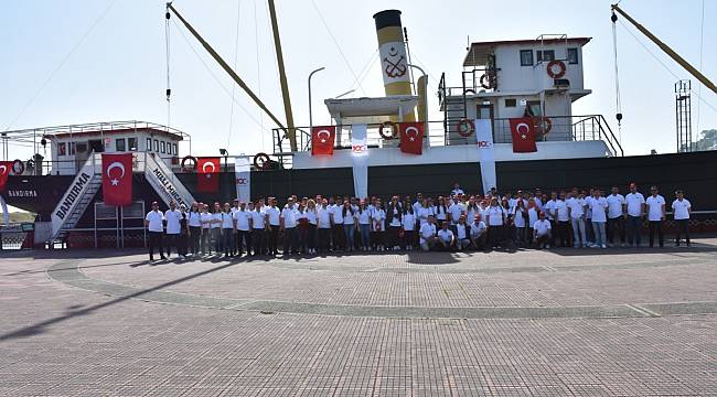 Tekirdağ Büyükşehir Belediyesi'nden Samsun'a 100 Yıl Çıkartması