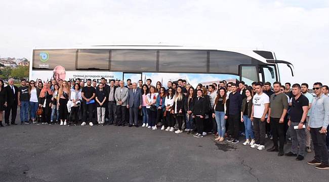 Tekirdağlı Gençler Milli Mücadele’nin 100. Yılında Samsun’da
