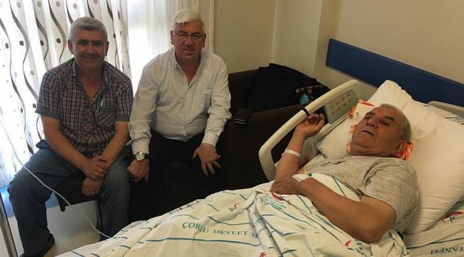 Ergene Belediye Başkanı Rasim Yüksel Hastalara Moral Ziyaretinde Bulundu