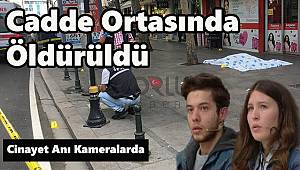Cadde Ortasında İnfaz, 1 Ölü 2 Yaralı