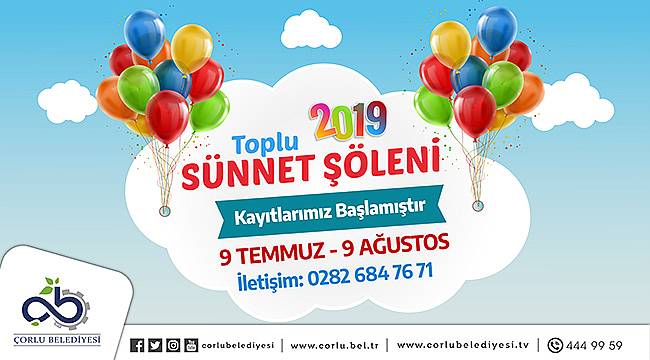 Toplu Sünnet Şöleni Kayıtlarımız Başladı
