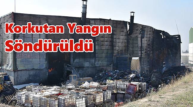 Korkutan Yangın Söndürüldü