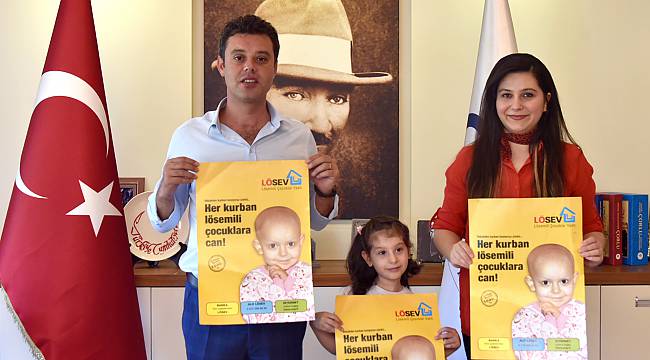 Minik Kahraman Nehir’den Başkan Sarıkurt’a Ziyaret