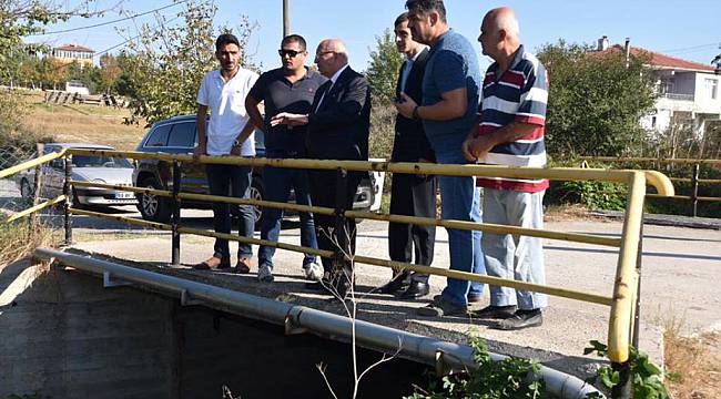 Başkan Kadir Albayrak Saray’daki Çalışmaları İnceledi