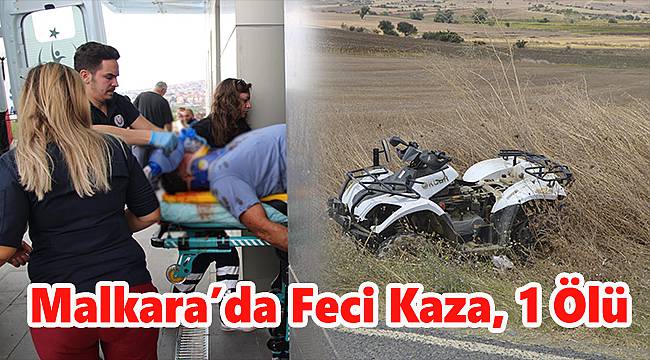 Malkara’da Feci Kaza, 1 Ölü