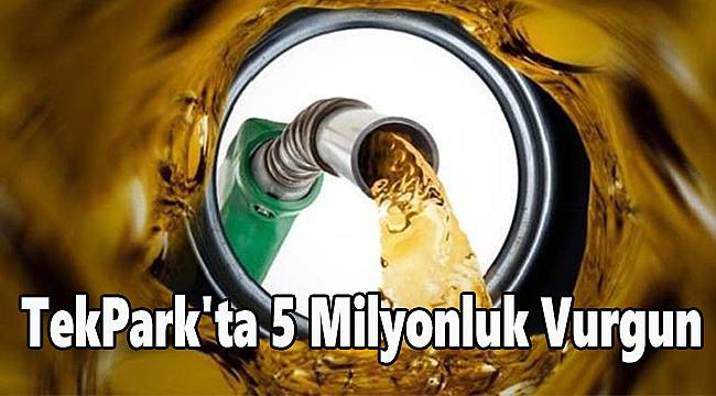 TekPark'ta 5 Milyonluk Vurgun
