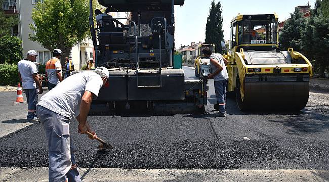 İlk 10 Ayda 60 Bin Ton Asfalt Serildi