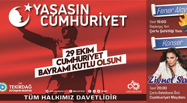 Tekirdağ 29 Ekim Cumhuriyet Bayramı Coşkusuna Hazırlanıyor