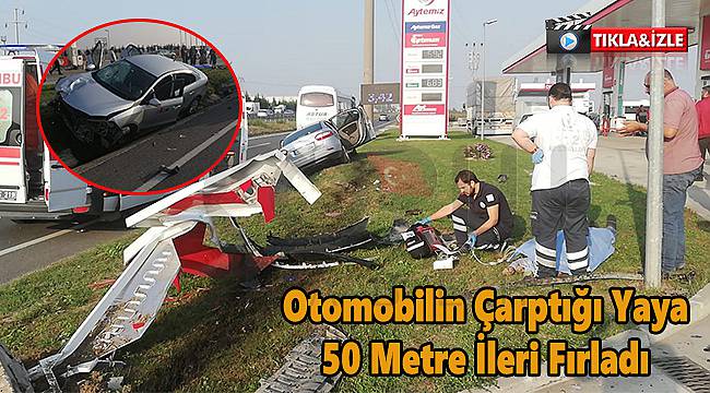 Yol Kenarında Beklerken Otomobilin Çarpması Sonucu Öldü