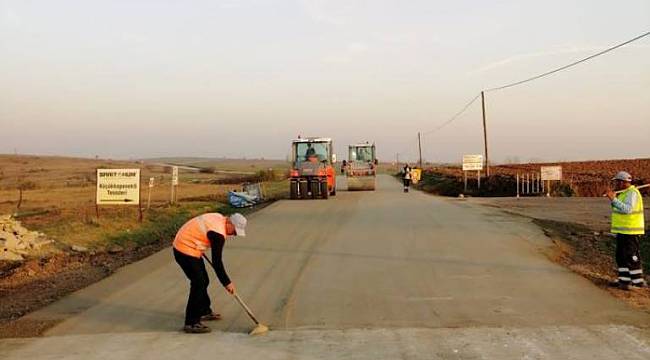 Balabanlı Mahallesi ile Müsellim Mahallesi Arasındaki Bağlantı Yolu Tamamlandı