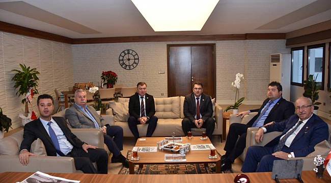 Başkan Albayrak’tan Çorlu Belediye Başkanı Ahmet Sarıkurt’a Ziyaret