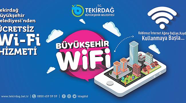 Büyükşehir Belediyesi’nin Wifi Hizmeti Artık Daha Hızlı