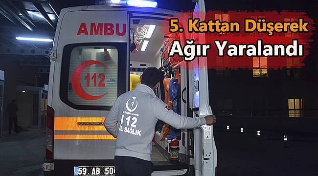 5. Kattan Düşerek Ağır Yaralandı