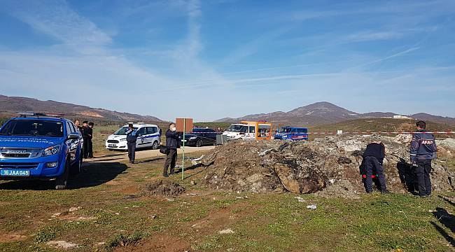 Araziye Dökülen Kimyasal Atık İmha Edilecek