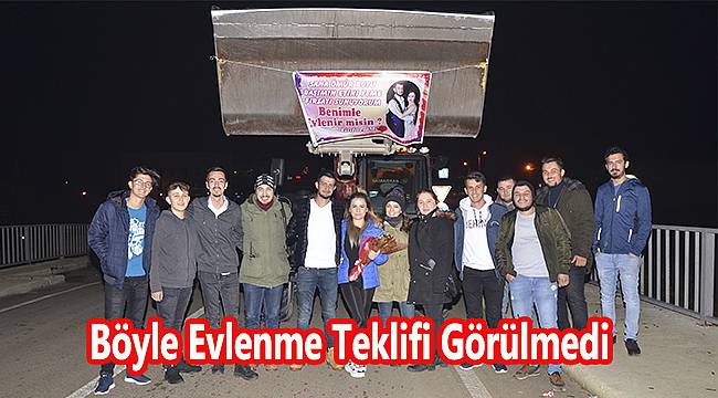 Böyle Evlenme Teklifi Görülmedi