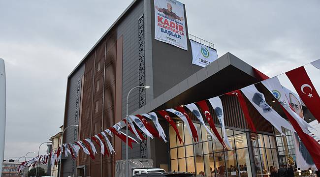 Ergene Kültür Merkezi Törenle Hizmete Açıldı