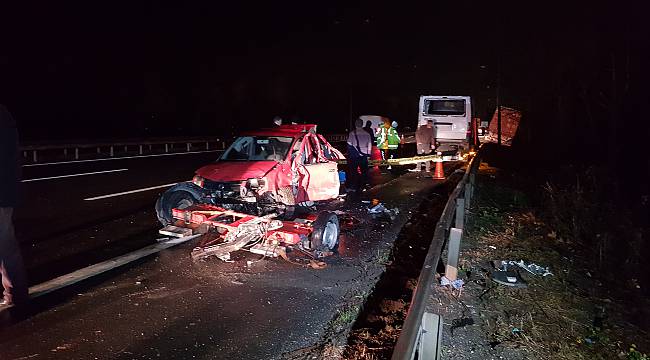 Patlayan Lastiğini Kontrol Etmek İsterken TIR'ın Çarpması Sonucu Öldü