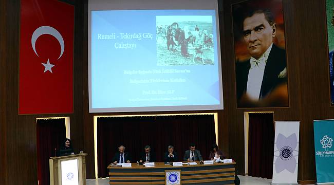 "Rumeli-Tekirdağ Göç Çalıştayı" Düzenlendi