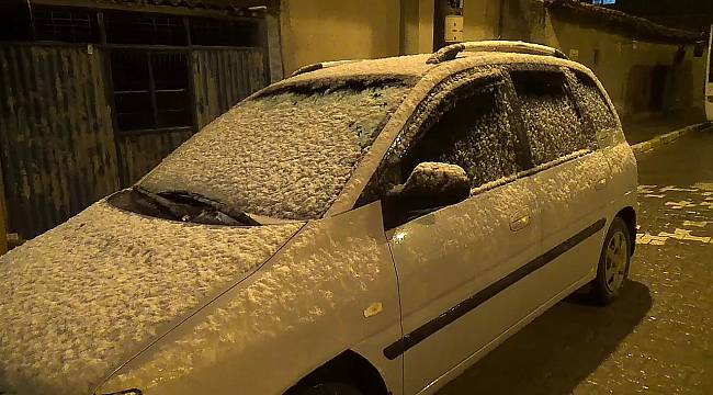 Silivri'de Kar Yağışı Başladı