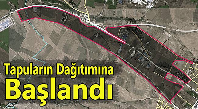 Tapuların Dağıtımına Başlandı
