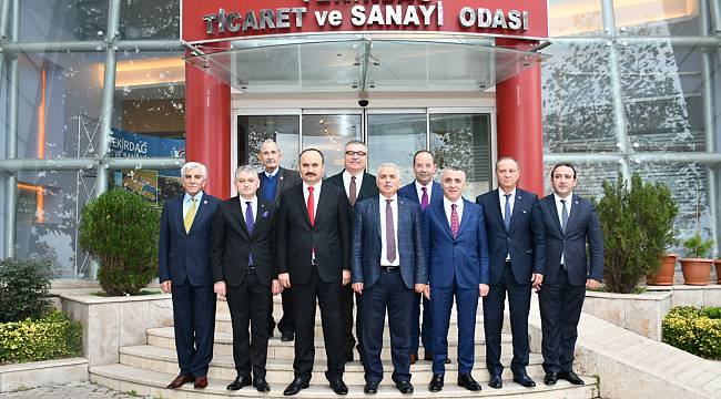 TRAKYAKA Yönetimi Tekirdağ Ticaret ve Sanayi Odası’nda Bir Araya Geldi