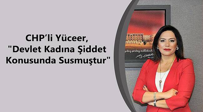 Yüceer, "Devlet Kadına Şiddet Konusunda Susmuştur"