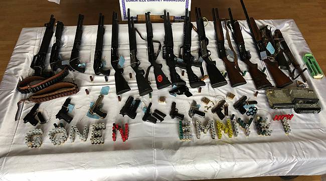 Balıkesir'de Silah Kaçakçılığı Operasyonu, 15 Gözaltı