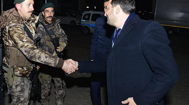 Başkan Yüksel'den Yeni Yıl Ziyaretleri