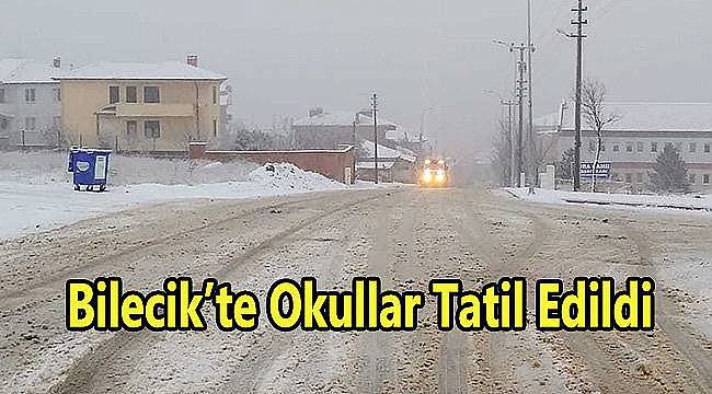Bilecik'in 2 İlçesinde Taşımalı Eğitime Ara Verildi
