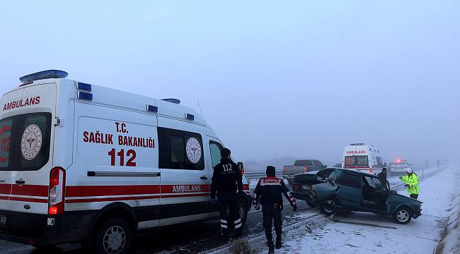 Buzlanma Zincirleme Kazaya Neden Oldu