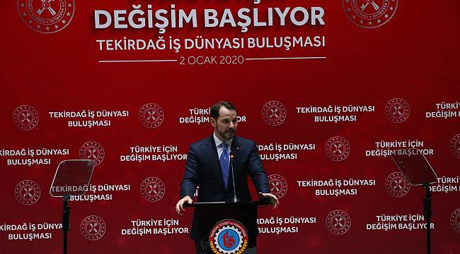 Hazine ve Maliye Bakanı Albayrak, Tekirdağ'da İş İnsanlarıyla Bir Araya Geldi