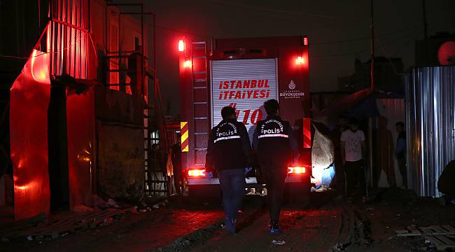 İşçi Konteynerinde Çıkan Yangında 1 Kişi Öldü