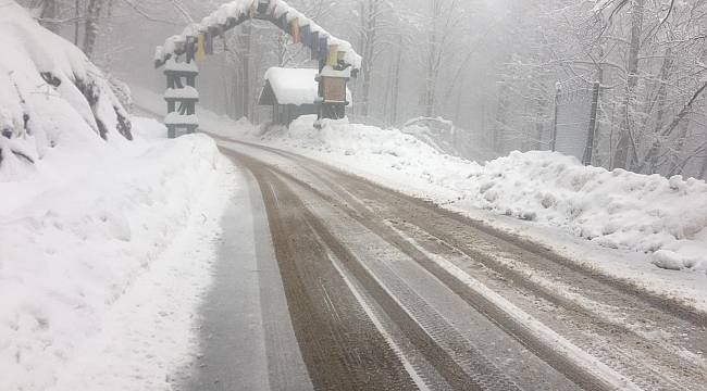 Kartepe'de Kar Kalınlığı 132 Santimetre Ölçüldü