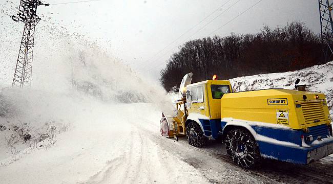 Kırklareli'nde 24 köy yolu ulaşıma kapandı