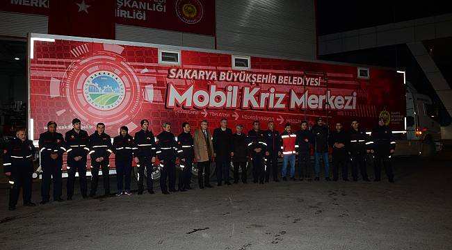 Sakarya'dan Elazığ'a Acil Müdahale Tırı Gönderildi