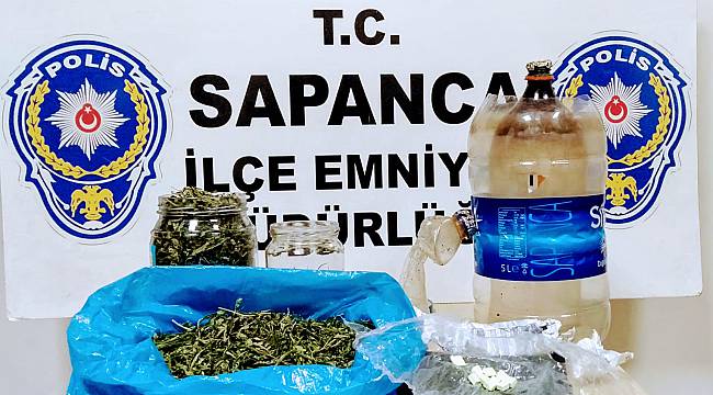 Sapanca'da Uyuşturucu Operasyonu