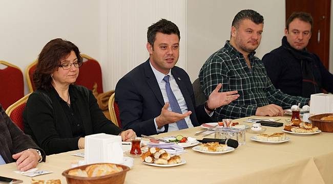 Sarıkurt Mimarlar Odası Temsilcileriyle Bir Araya Geldi