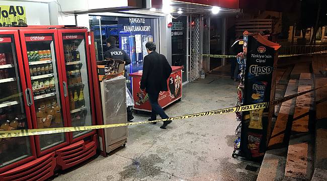 Silahla Market Soyan Hırsız Kaçtı