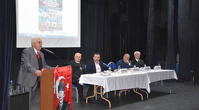 Vatan Partisi Genel Başkanı Doğu Perinçek Çorlu'da