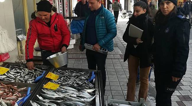 Balık Satış Yerleri Denetlendi