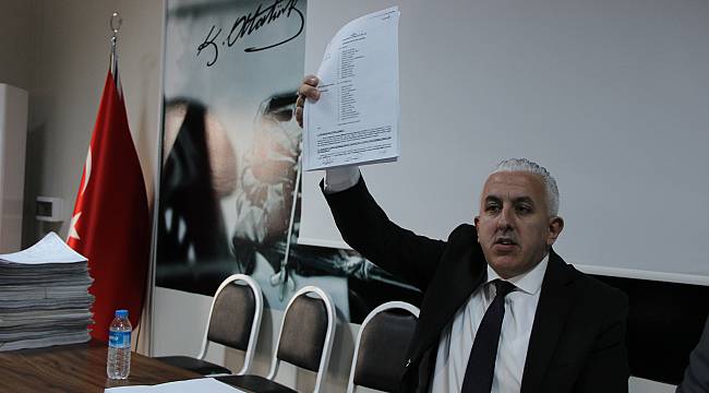 Başkan Giyik:"Zimmet ve hırsızlık suçlaması gerçek dışıdır"