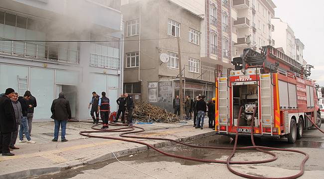 Çorap Atölyesinde Yangın