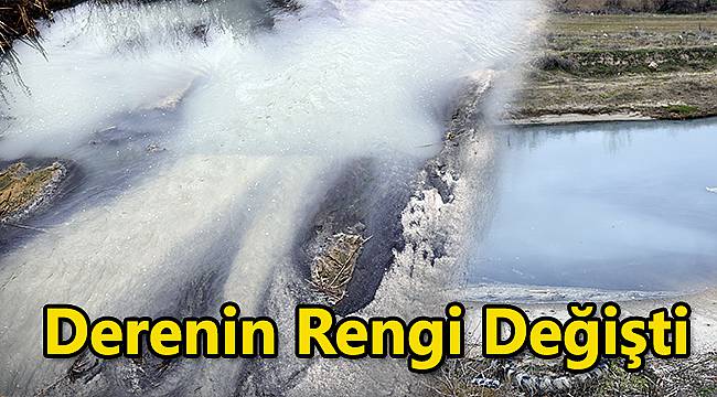 Derenin Rengi Değişti