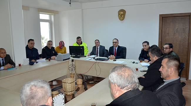 Otobüs Kazalarının Önlenmesine Yönelik Toplantı Yapıldı