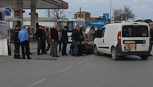 Panelvan Araç İle Motosiklet Çarpıştı: 1 Yaralı