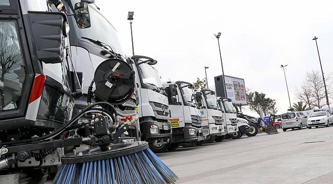 Temizlik Filosu Çevreci Araçlarla Yenilendi